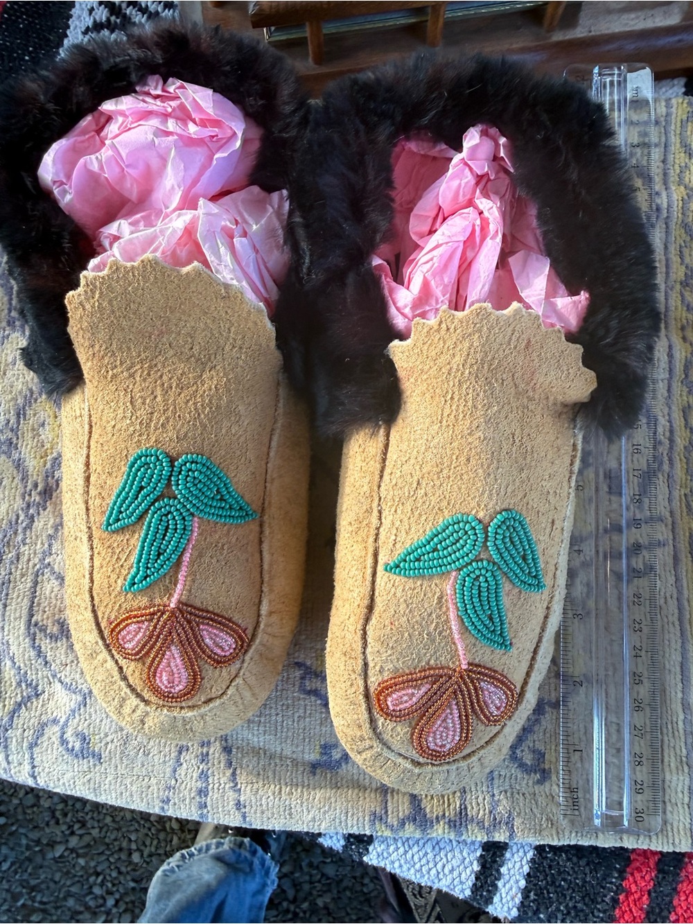 Antique Alaskan Moccasins